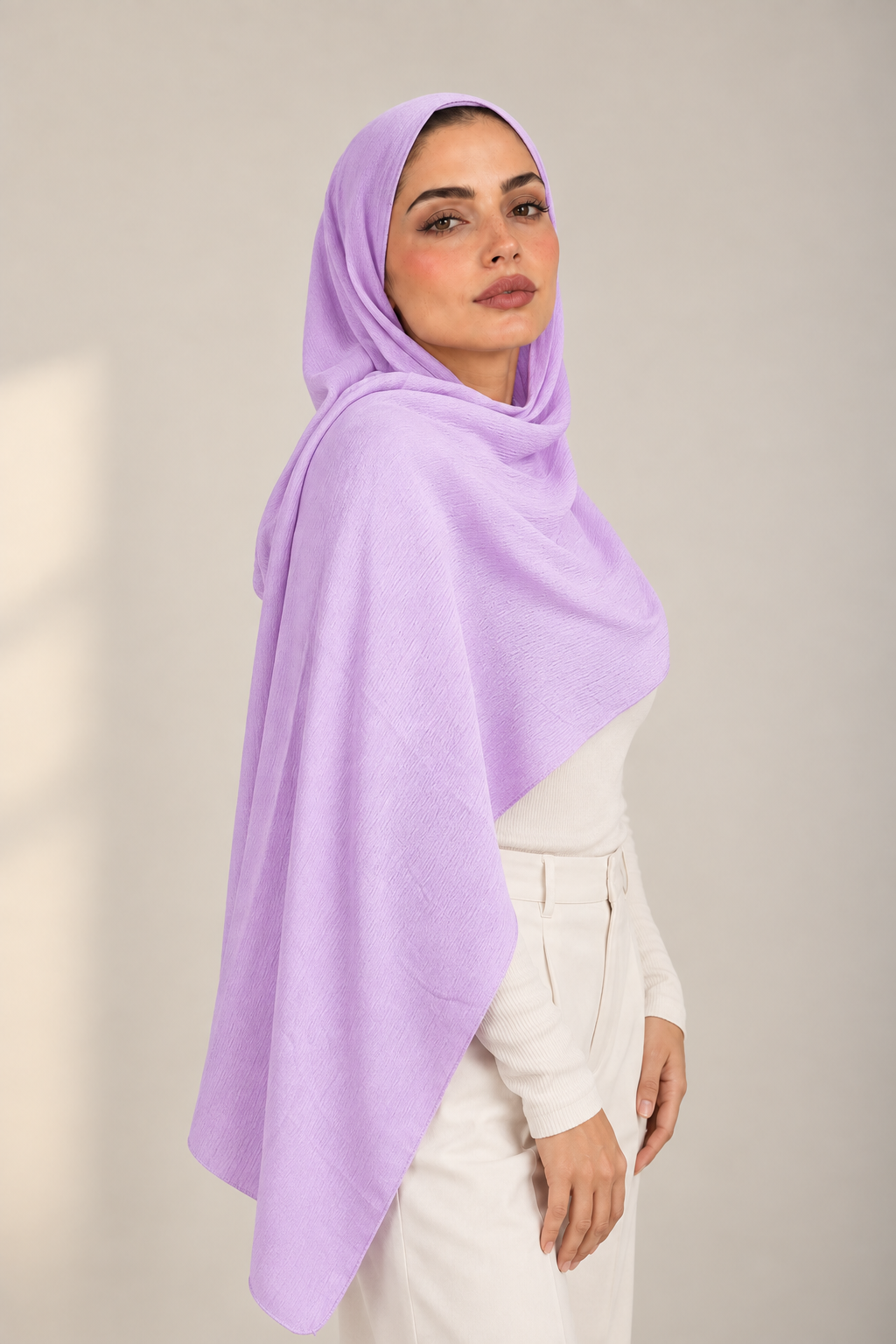 Lilac Dream —  Soft Crinkle Modal