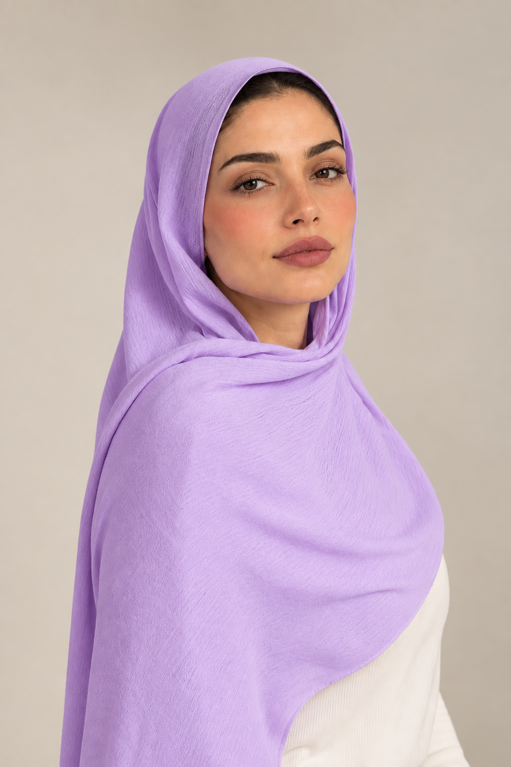 Lilac Dream —  Soft Crinkle Modal