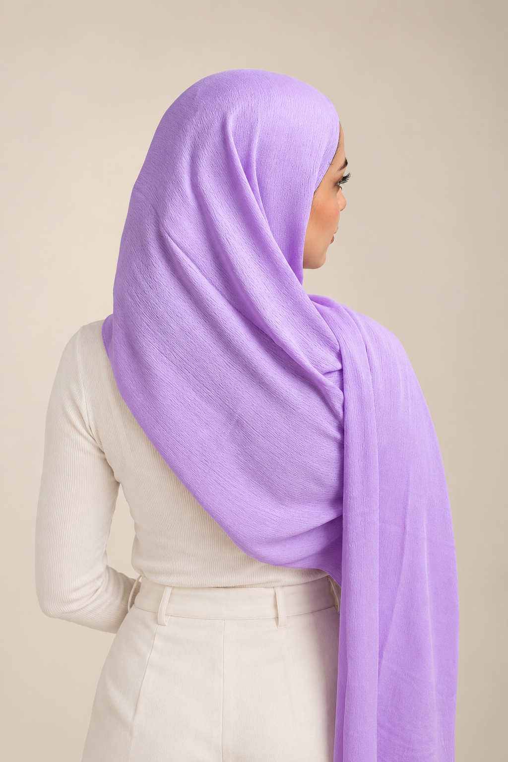 Lilac Dream —  Soft Crinkle Modal