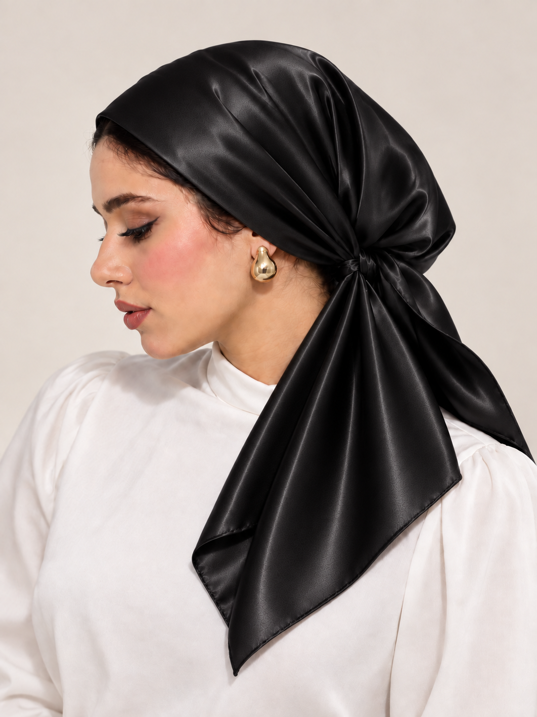 Dark Muse — Luxury Silky Satin Square