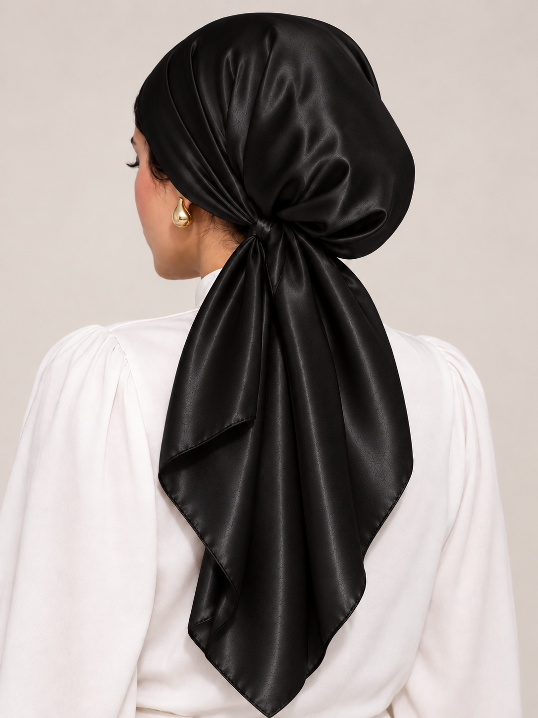 Dark Muse — Luxury Silky Satin Square