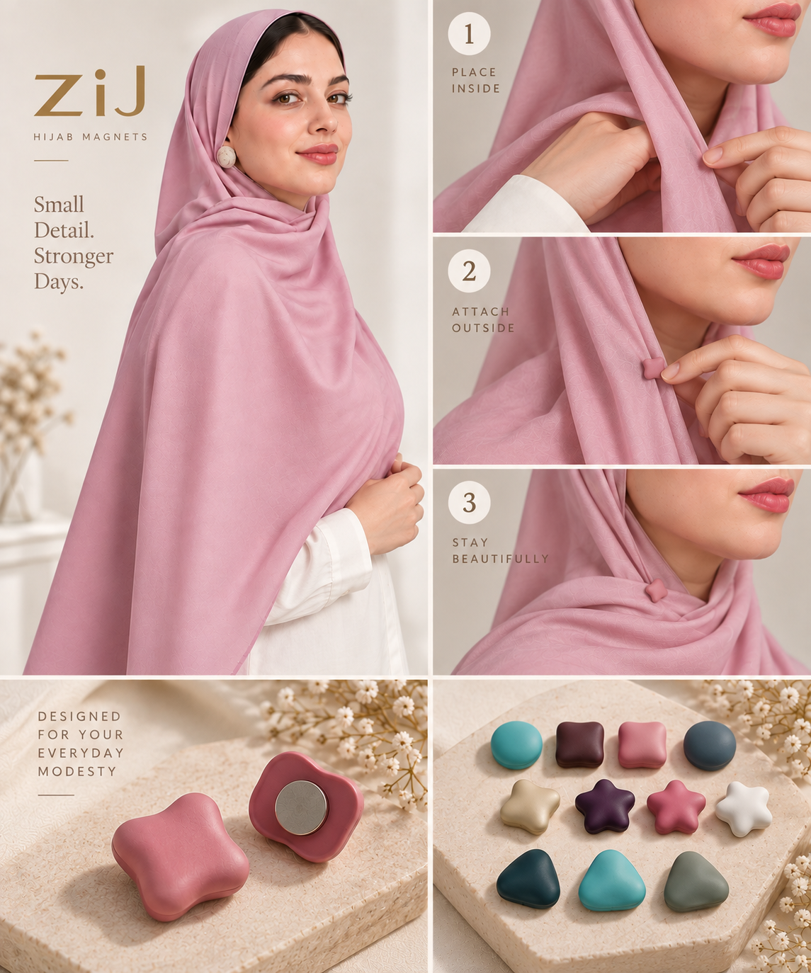 ZIJ Magnets — Hijab Magnets